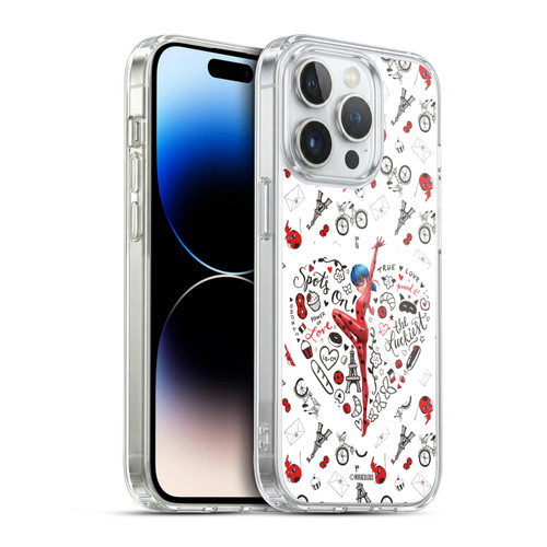 Miraculous Ladybug Character Art And Patterns Ladybug Soft Gel Case for Apple iPhone 14 Pro & MagSafe