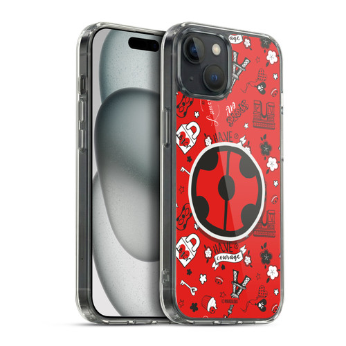 Miraculous Ladybug Character Art And Patterns Ladybug In Rot Soft Gel Case for Apple iPhone 15 Plus & MagSafe