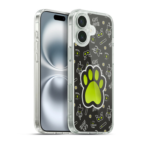 Miraculous Ladybug Character Art And Patterns Cat Noir In Black Soft Gel Case for Apple iPhone 16 Plus & MagSafe