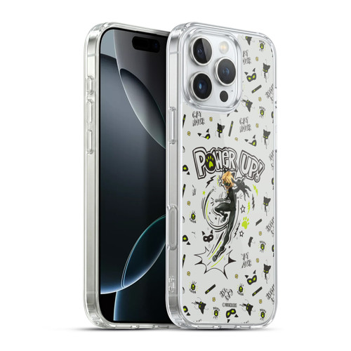 Miraculous Ladybug Character Art And Patterns Cat Noir Soft Gel Case for Apple iPhone 16 Pro Max & MagSafe