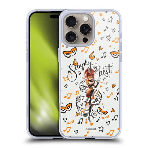 Miraculous Ladybug Character Art And Patterns Rena Rouge Soft Gel Case for Apple iPhone 16 Pro Max