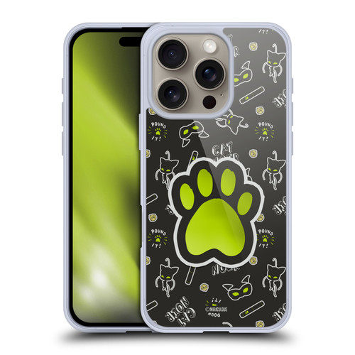 Miraculous Ladybug Character Art And Patterns Cat Noir In Black Soft Gel Case for Apple iPhone 16 Pro