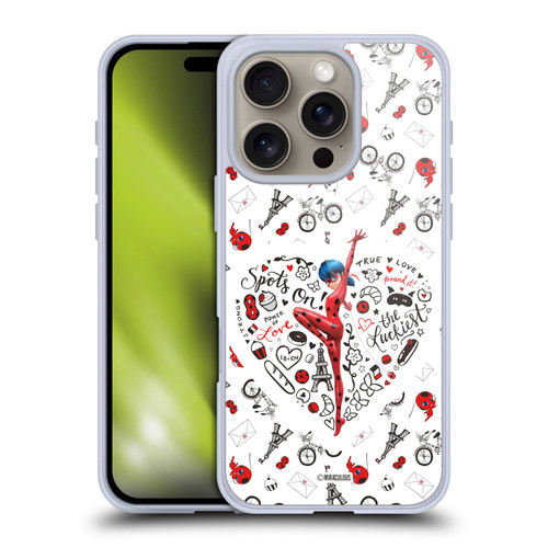 Miraculous Ladybug Character Art And Patterns Ladybug Soft Gel Case for Apple iPhone 16 Pro