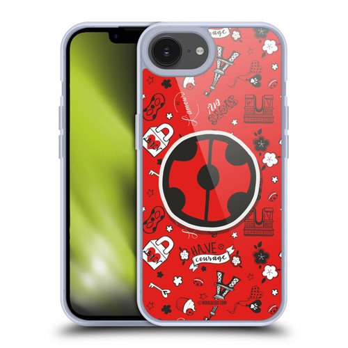 Miraculous Ladybug Character Art And Patterns Ladybug In Red Soft Gel Case for Apple iPhone 16e