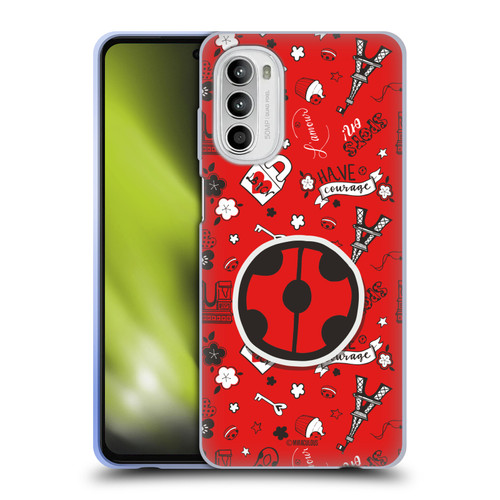 Miraculous Ladybug Character Art And Patterns Ladybug In Red Soft Gel Case for Motorola Moto G52