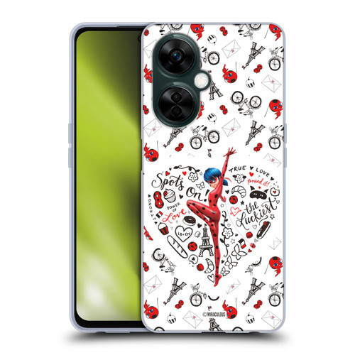 Miraculous Ladybug Character Art And Patterns Ladybug Soft Gel Case for OnePlus Nord N30