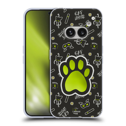 Miraculous Ladybug Character Art And Patterns Cat Noir In Black Soft Gel Case for Nothing Phone (2a)