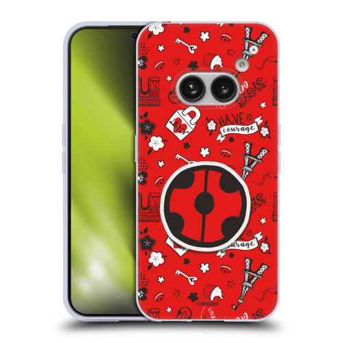 Miraculous Ladybug Character Art And Patterns Ladybug In Red Soft Gel Case for Nothing Phone (2a)