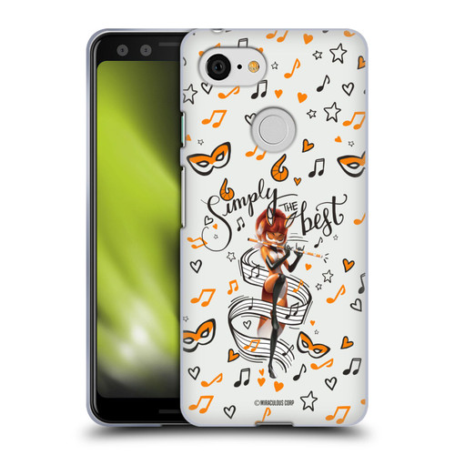 Miraculous Ladybug Character Art And Patterns Rena Rouge Soft Gel Case for Google Pixel 3