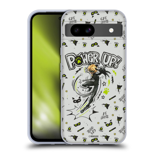 Miraculous Ladybug Character Art And Patterns Cat Noir Soft Gel Case for Google Pixel 8a
