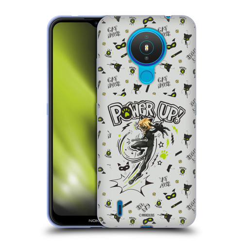 Miraculous Ladybug Character Art And Patterns Cat Noir Soft Gel Case for Nokia 1.4