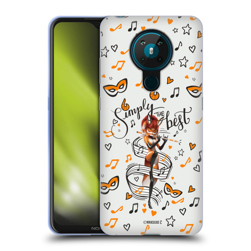 Miraculous Ladybug Character Art And Patterns Rena Rouge Soft Gel Case for Nokia 5.3