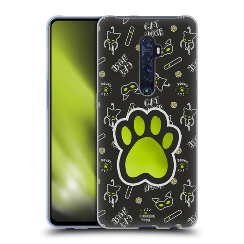 Miraculous Ladybug Character Art And Patterns Cat Noir In Black Soft Gel Case for OPPO Reno 2