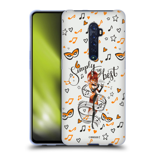 Miraculous Ladybug Character Art And Patterns Rena Rouge Soft Gel Case for OPPO Reno 2