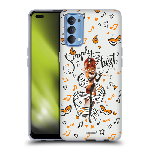 Miraculous Ladybug Character Art And Patterns Rena Rouge Soft Gel Case for OPPO Reno 4 5G