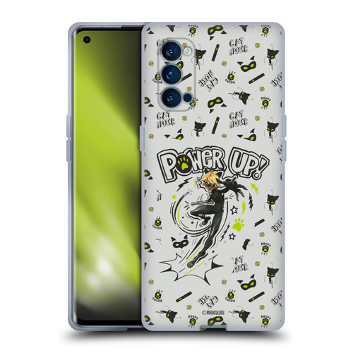 Miraculous Ladybug Character Art And Patterns Cat Noir Soft Gel Case for OPPO Reno 4 Pro 5G