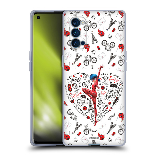 Miraculous Ladybug Character Art And Patterns Ladybug Soft Gel Case for OPPO Reno 4 Pro 5G
