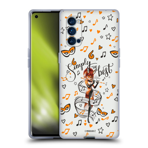 Miraculous Ladybug Character Art And Patterns Rena Rouge Soft Gel Case for OPPO Reno 4 Pro 5G