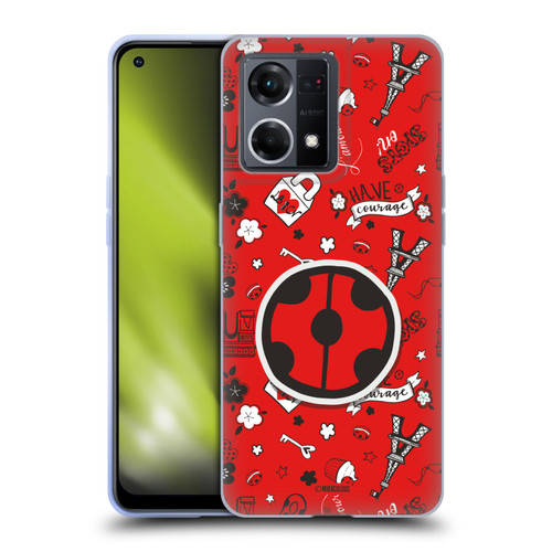 Miraculous Ladybug Character Art And Patterns Ladybug In Red Soft Gel Case for OPPO Reno8 4G