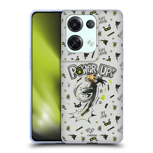 Miraculous Ladybug Character Art And Patterns Cat Noir Soft Gel Case for OPPO Reno8 Pro