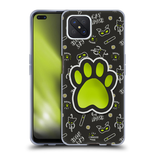 Miraculous Ladybug Character Art And Patterns Cat Noir In Black Soft Gel Case for OPPO Reno4 Z 5G