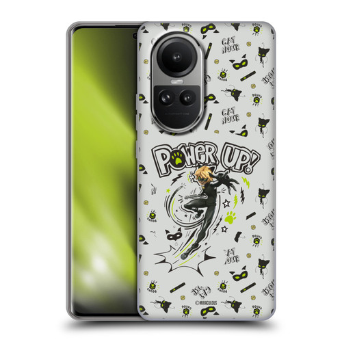 Miraculous Ladybug Character Art And Patterns Cat Noir Soft Gel Case for OPPO Reno10 5G / Reno10 Pro 5G