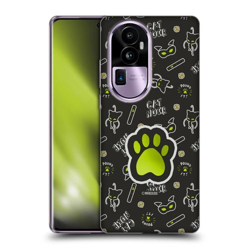 Miraculous Ladybug Character Art And Patterns Cat Noir In Black Soft Gel Case for OPPO Reno10 Pro+