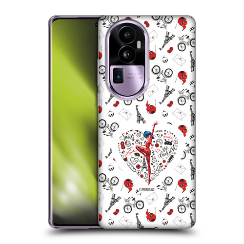 Miraculous Ladybug Character Art And Patterns Ladybug Soft Gel Case for OPPO Reno10 Pro+
