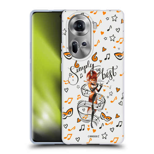 Miraculous Ladybug Character Art And Patterns Rena Rouge Soft Gel Case for OPPO Reno11
