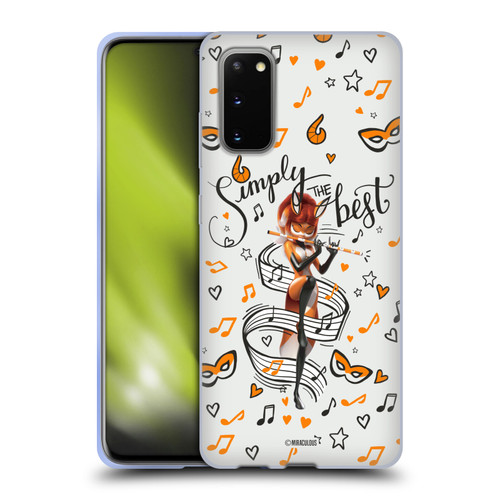 Miraculous Ladybug Character Art And Patterns Rena Rouge Soft Gel Case for Samsung Galaxy S20 / S20 5G