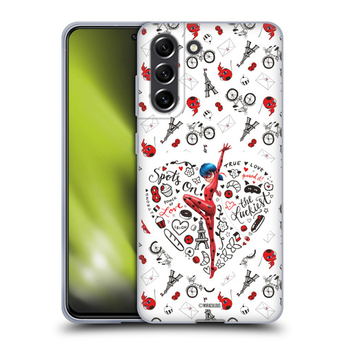 Miraculous Ladybug Character Art And Patterns Ladybug Soft Gel Case for Samsung Galaxy S21 FE 5G