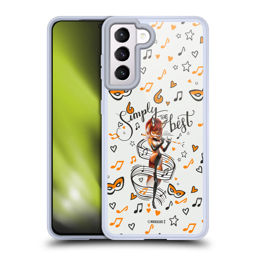Miraculous Ladybug Character Art And Patterns Rena Rouge Soft Gel Case for Samsung Galaxy S21 5G