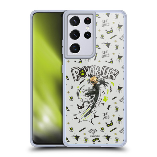 Miraculous Ladybug Character Art And Patterns Cat Noir Soft Gel Case for Samsung Galaxy S21 Ultra 5G