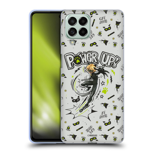 Miraculous Ladybug Character Art And Patterns Cat Noir Soft Gel Case for Samsung Galaxy M53 (2022)