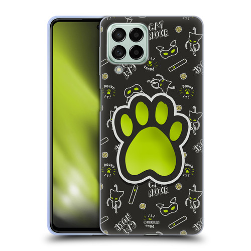 Miraculous Ladybug Character Art And Patterns Cat Noir In Black Soft Gel Case for Samsung Galaxy M53 (2022)