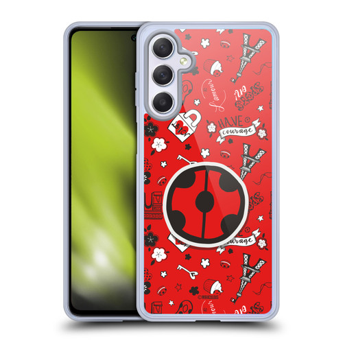 Miraculous Ladybug Character Art And Patterns Ladybug In Red Soft Gel Case for Samsung Galaxy M54 5G
