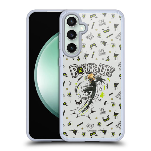 Miraculous Ladybug Character Art And Patterns Cat Noir Soft Gel Case for Samsung Galaxy S23 FE 5G