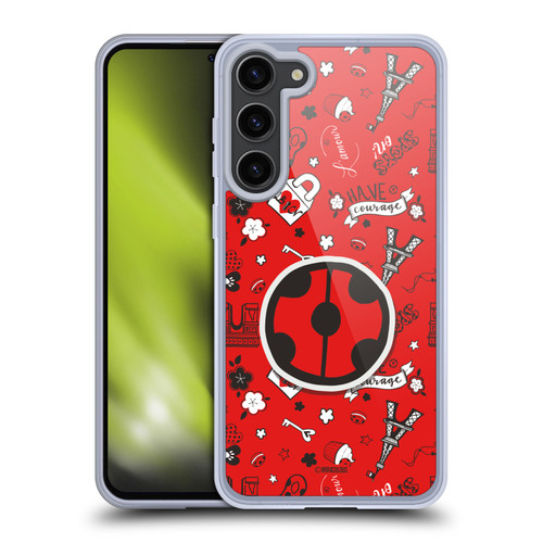 Miraculous Ladybug Character Art And Patterns Ladybug In Red Soft Gel Case for Samsung Galaxy S23+ 5G