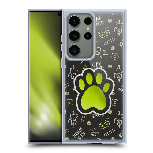Miraculous Ladybug Character Art And Patterns Cat Noir In Black Soft Gel Case for Samsung Galaxy S23 Ultra 5G