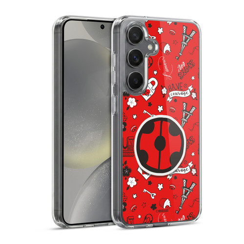 Miraculous Ladybug Character Art And Patterns Ladybug In Rot Soft Gel Case for Samsung Galaxy S24 5G & MagSafe