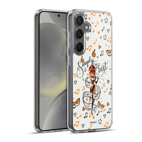 Miraculous Ladybug Character Art And Patterns Rena Rouge Soft Gel Case for Samsung Galaxy S24+ 5G & MagSafe