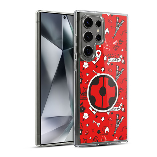 Miraculous Ladybug Character Art And Patterns Ladybug In Rot Soft Gel Case for Samsung Galaxy S24 Ultra 5G & MagSafe