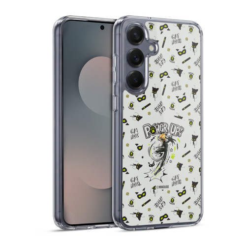 Miraculous Ladybug Character Art And Patterns Cat Noir Soft Gel Case for Samsung Galaxy S25 & MagSafe