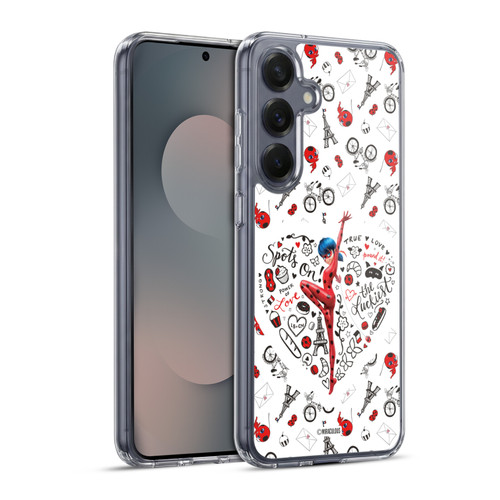 Miraculous Ladybug Character Art And Patterns Ladybug Soft Gel Case for Samsung Galaxy S25+ & MagSafe