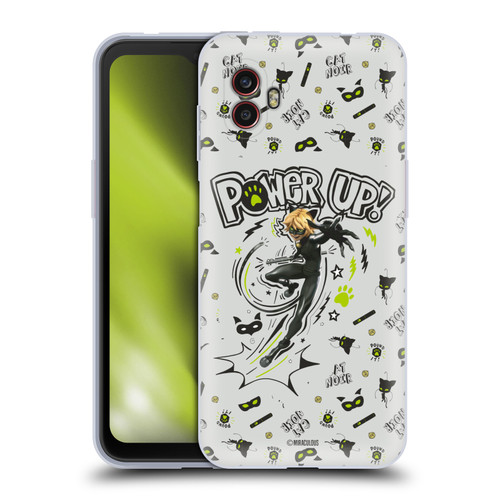 Miraculous Ladybug Character Art And Patterns Cat Noir Soft Gel Case for Samsung Galaxy Xcover6 Pro/Pro2