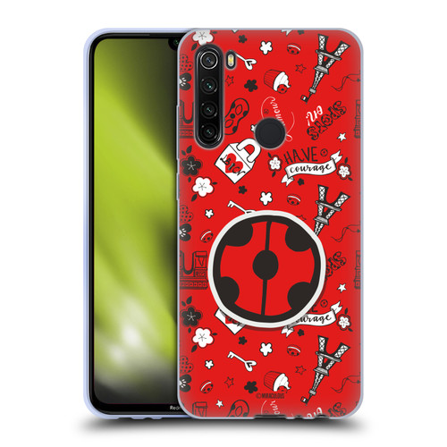 Miraculous Ladybug Character Art And Patterns Ladybug In Red Soft Gel Case for Xiaomi Redmi Note 8T