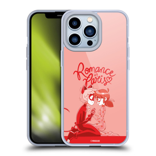 Miraculous Ladybug Radiant Red Romance In Paris Soft Gel Case for Apple iPhone 13 Pro