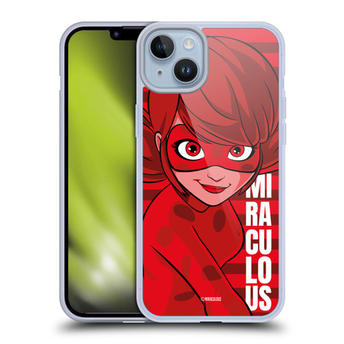 Miraculous Ladybug Radiant Red Ladybug Soft Gel Case for Apple iPhone 14 Plus