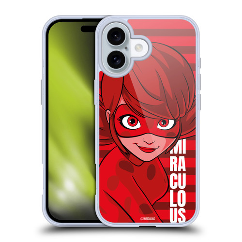 Miraculous Ladybug Radiant Red Ladybug Soft Gel Case for Apple iPhone 16
