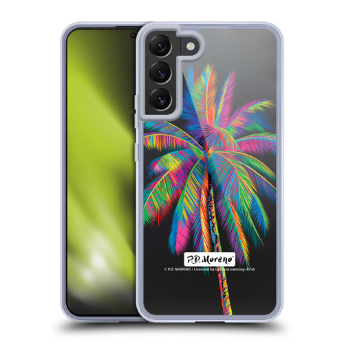 P.D. Moreno Assorted Design Palm Tree Soft Gel Case for Samsung Galaxy S22+ 5G